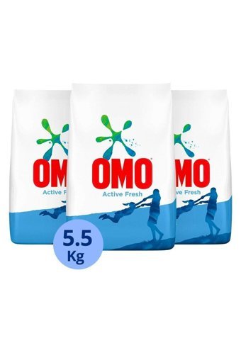 Omo Active Fresh Beyazlar İçin 36 Yıkama Toz Deterjan 5.5 kg