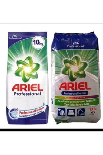 Ariel Renkliler ve Beyazlar İçin 134 Yıkama Toz Deterjan 2x10 kg