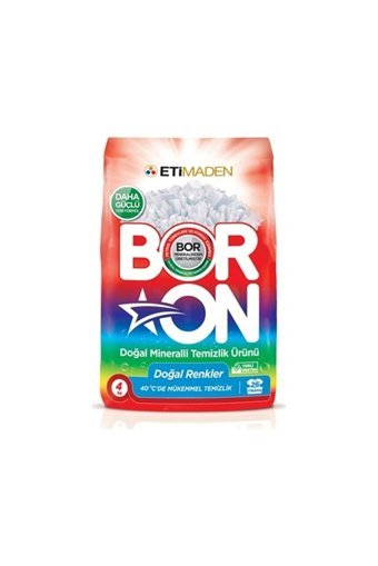 Eti Maden Boron Renkliler İçin 130 Yıkama Toz Deterjan 20 kg