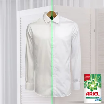 Ariel Dağ Esintisi Renkliler ve Beyazlar İçin 106 Yıkama Toz Deterjan 2x8 kg
