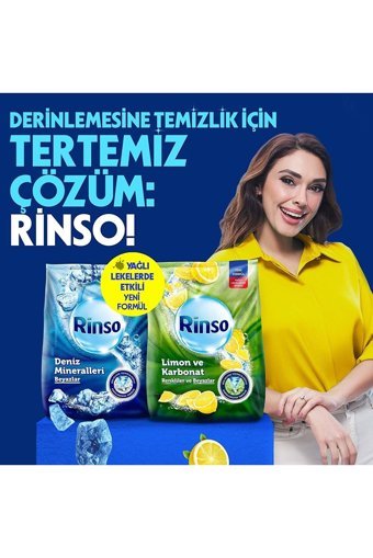 Rinso Renkliler ve Beyazlar İçin 66 Yıkama Toz Deterjan 10 kg