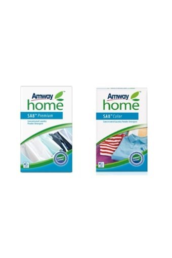 Amway Home Premium Konsantre Renkliler ve Beyazlar İçin Yıkama Toz Deterjan 2x3 kg