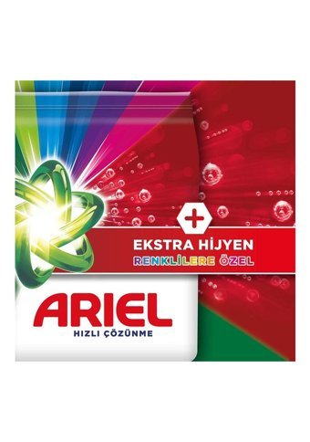 Ariel Oxi Extra Hijyen Renkliler İçin 8 Yıkama Toz Deterjan 1.2 kg