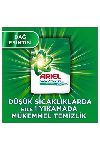 Ariel Aqua Pudra Dağ Esintisi 52 Yıkama Toz Deterjan 2x4 kg