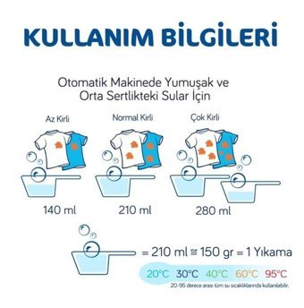 Bingo Oksijen Doğal İçerikli Renkliler ve Beyazlar İçin 33 Yıkama Toz Deterjan 5 kg
