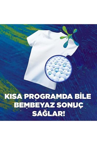Omo Matik Active Oksijen Beyazlar İçin 60 Yıkama Toz Deterjan 2x4.5 kg