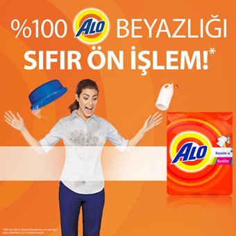 Alo Renkliler ve Beyazlar İçin 120 Yıkama Toz Deterjan 3x6 kg