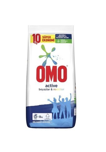 Omo Matik Renkliler ve Beyazlar İçin 264 Yıkama Toz Deterjan 4x10 kg