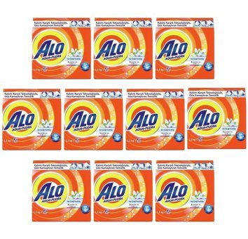Alo Kar Çiçeği Ferahlığı Renkliler ve Beyazlar İçin 20 Yıkama Toz Deterjan 10x1.5 kg