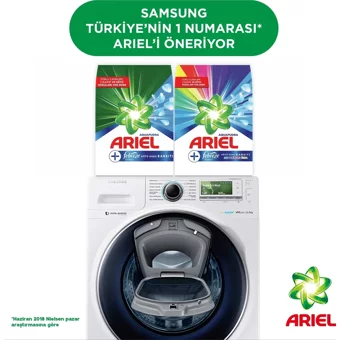 Ariel Plus Febreze Etkili Renkliler İçin 66 Yıkama Toz Deterjan 2x5 kg