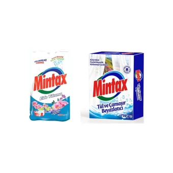 Mintax Elde Yıkama Renkliler ve Beyazlar İçin 15 Yıkama Toz Deterjan 1 kg