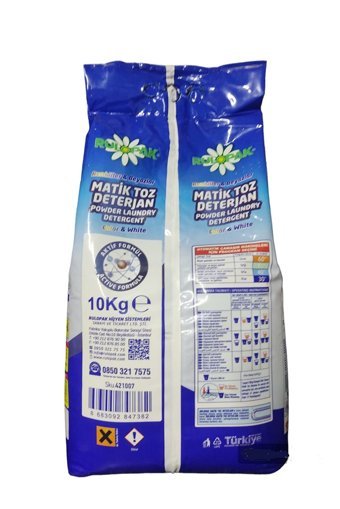Rulopak Matik Renkliler ve Beyazlar İçin 67 Yıkama Toz Deterjan 10 kg