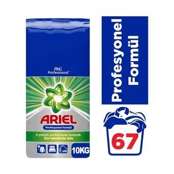 Ariel Aqua Pudra Renkliler ve Beyazlar İçin 134 Yıkama Toz Deterjan 2x10 kg