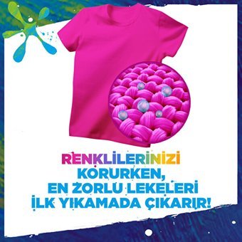Omo Active Fresh Renkliler İçin 20 Yıkama Toz Deterjan 3 kg