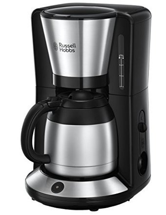 Russell Hobbs 24020-56 Paslanmaz Çelik Filtreli Termoslu 1 L Hazne Kapasiteli 8 Fincan 1100 W İnox Filtre Kahve Makinesi