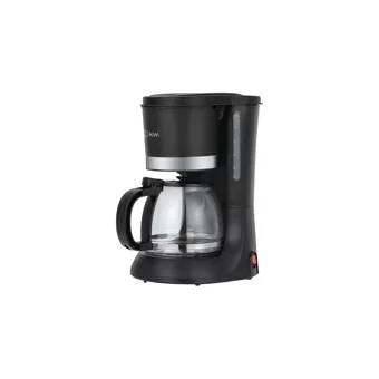 Kiwi KCM7551 Plastik Filtreli Karaf 1.2 L Hazne Kapasiteli 12 Fincan 900 W Siyah Filtre Kahve Makinesi