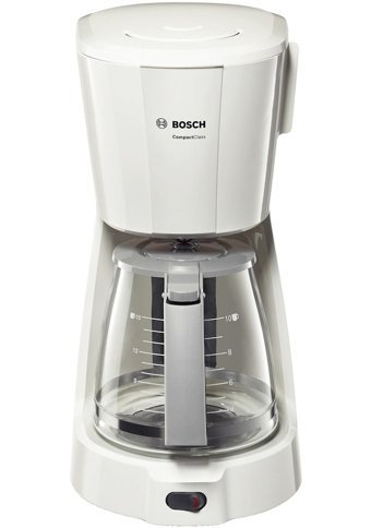 Bosch TKA3A011 Compact Class Plastik Filtreli Karaf 1.2 L Hazne Kapasiteli 15 Fincan 1100 W Beyaz Filtre Kahve Makinesi