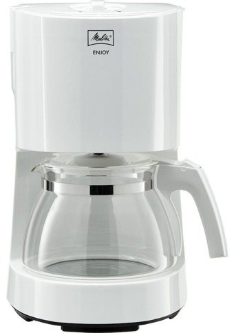 Melitta Enjoy II Paslanmaz Çelik Filtreli Karaf 1 L Hazne Kapasiteli 10 Fincan 1000 W Beyaz Filtre Kahve Makinesi