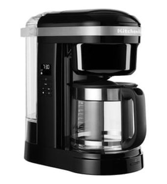Kitchenaid 5KCM1208EOB Zaman Ayarlı Plastik Filtreli Karaf 1.7 L Hazne Kapasiteli 12 Fincan Akıllı 1100 W Siyah Filtre Kahve Makinesi