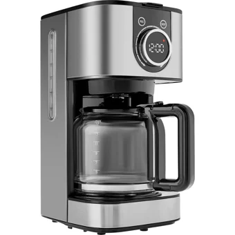 Karaca 2303 XL Zaman Ayarlı Plastik Filtreli Karaf 1.5 L Hazne Kapasiteli 15 Fincan 900 W İnox Filtre Kahve Makinesi