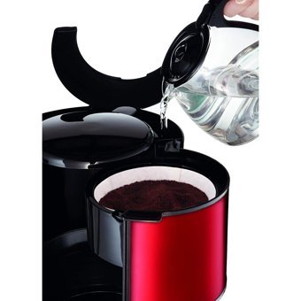 Moulinex FG360D Subito Paslanmaz Çelik Filtreli Karaf 1.25 L Hazne Kapasiteli 10 Fincan 1000 W Siyah Filtre Kahve Makinesi