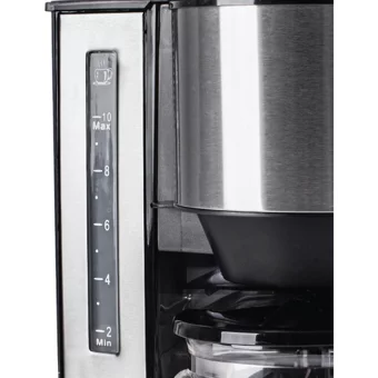 Karaca Plastik Filtreli Karaf 1.25 L Hazne Kapasiteli 5 Fincan 870 W İnox Filtre Kahve Makinesi