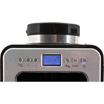 Goldmaster Zaman Ayarlı Plastik Filtreli Karaf 0.56 L Hazne Kapasiteli 4 Fincan 600 W İnox Filtre Kahve Makinesi