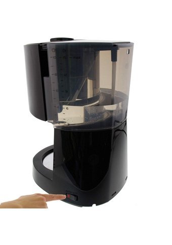 Melitta Enjoy II Top 1017-04 Paslanmaz Çelik Filtreli Karaf 1 L Hazne Kapasiteli 10 Fincan 1000 W Siyah Filtre Kahve Makinesi