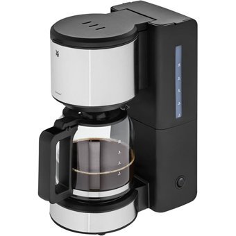 Wmf Stelio Zaman Ayarlı Plastik Filtreli Karaf 1.2 L Hazne Kapasiteli 10 Fincan 1000 W Siyah Filtre Kahve Makinesi