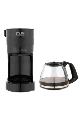 Cvs DN19813 Zaman Ayarlı Plastik Filtreli Karaf 1.25 L Hazne Kapasiteli 10 Fincan 750 W Siyah Filtre Kahve Makinesi