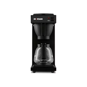 İnoksan 144 Plastik Filtreli Karaf 1.8 L Hazne Kapasiteli 144 Fincan 2400 W Siyah Filtre Kahve Makinesi