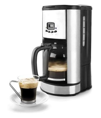 Lacor 69279 Paslanmaz Çelik Filtreli Karaf 1.8 L Hazne Kapasiteli 15 Fincan 900 W İnox Filtre Kahve Makinesi