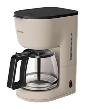 Grundig FK4311 Plastik Filtreli Karaf 1 L Hazne Kapasiteli 10 Fincan 800 W Krem Filtre Kahve Makinesi