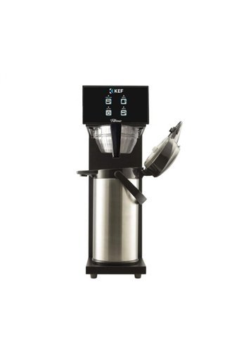 Kef FLC 120-AP Filtronic Zaman Ayarlı Paslanmaz Çelik Filtreli Termoslu 2.2 L Hazne Kapasiteli 144 Fincan Akıllı 2200 W Siyah Filtre Kahve Makinesi
