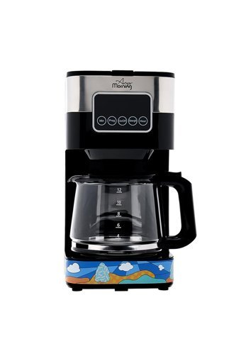 Any Morning SH21615S Zaman Ayarlı Plastik Filtreli Karaf 1.5 L Hazne Kapasiteli 10 Fincan Akıllı 900 W Siyah Filtre Kahve Makinesi