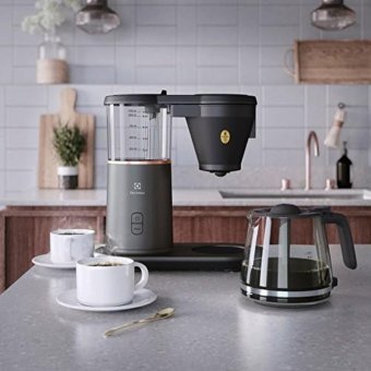 Electrolux Explore E7CM1-4MTM Plastik Filtreli Karaf 1.1 L Hazne Kapasiteli 9 Fincan Akıllı 1600 W Gri Filtre Kahve Makinesi