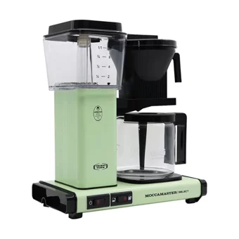 Moccamaster KBG741 Select Plastik Filtreli Karaf 1.25 L Hazne Kapasiteli 10 Fincan Akıllı 1520 W Pastel Yeşil Filtre Kahve Makinesi