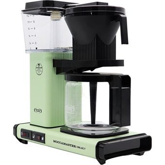 Moccamaster KBG741 Select Plastik Filtreli Karaf 1.25 L Hazne Kapasiteli 10 Fincan Akıllı 1520 W Pastel Yeşil Filtre Kahve Makinesi