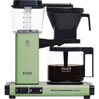 Moccamaster KBG741 Select Plastik Filtreli Karaf 1.25 L Hazne Kapasiteli 10 Fincan Akıllı 1520 W Pastel Yeşil Filtre Kahve Makinesi