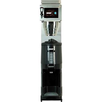 Kef FLS 8 Zaman Ayarlı Paslanmaz Çelik Filtreli Termoslu 18 L Hazne Kapasiteli 144 Fincan Akıllı 3000 W Siyah Filtre Kahve Makinesi