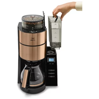 Melitta Aroma Fresh Plastik Filtreli Karaf 1.25 L Hazne Kapasiteli 10 Fincan 1080 W Bakır Filtre Kahve Makinesi