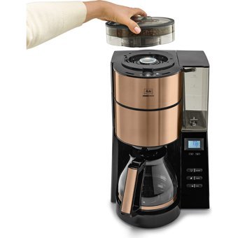 Melitta Aroma Fresh Plastik Filtreli Karaf 1.25 L Hazne Kapasiteli 10 Fincan 1080 W Bakır Filtre Kahve Makinesi