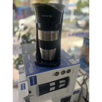 Korkmaz A5575 Elektra Midi Plastik Filtreli Termoslu 0.35 L Hazne Kapasiteli 1 Fincan 750 W Siyah Filtre Kahve Makinesi