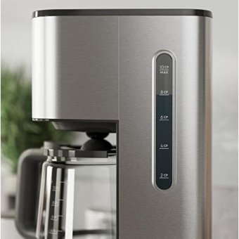 Electrolux E5CM1-6ST Create 5 Zaman Ayarlı Plastik Filtreli Karaf 1.375 L Hazne Kapasiteli 10 Fincan Akıllı 1000 W İnox Filtre Kahve Makinesi
