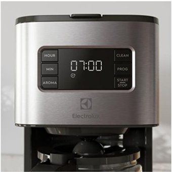 Electrolux E5CM1-6ST Create 5 Zaman Ayarlı Plastik Filtreli Karaf 1.375 L Hazne Kapasiteli 10 Fincan Akıllı 1000 W İnox Filtre Kahve Makinesi