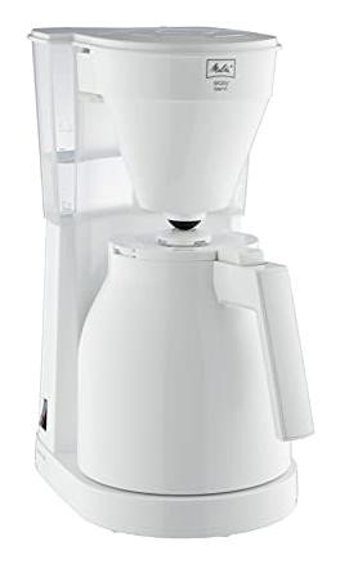 Melitta Plastik Filtreli Termoslu 1 L Hazne Kapasiteli 10 Fincan 1050 W Beyaz Filtre Kahve Makinesi