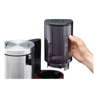 Siemens TC86304 Paslanmaz Çelik Filtreli Karaf 1.25 L Hazne Kapasiteli 15 Fincan 1100 W Kırmızı Filtre Kahve Makinesi