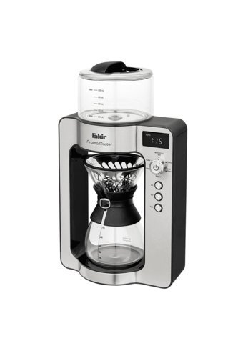 Fakir Aroma Master Zaman Ayarlı Çelik Filtreli Karaf 1 L Hazne Kapasiteli 10 Fincan Akıllı 1000 W Gri Filtre Kahve Makinesi