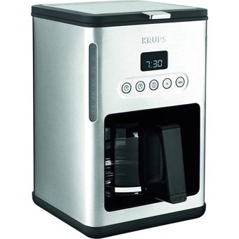 Krups Control Line Zaman Ayarlı Çelik Filtreli Karaf 1.25 L Hazne Kapasiteli 15 Fincan Akıllı 1000 W İnox Filtre Kahve Makinesi