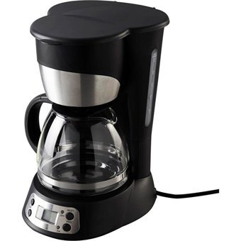 Konchero CM4182 AT Plastik Filtreli Karaf 0.75 L Hazne Kapasiteli 5 Fincan Akıllı 700 W Siyah Filtre Kahve Makinesi